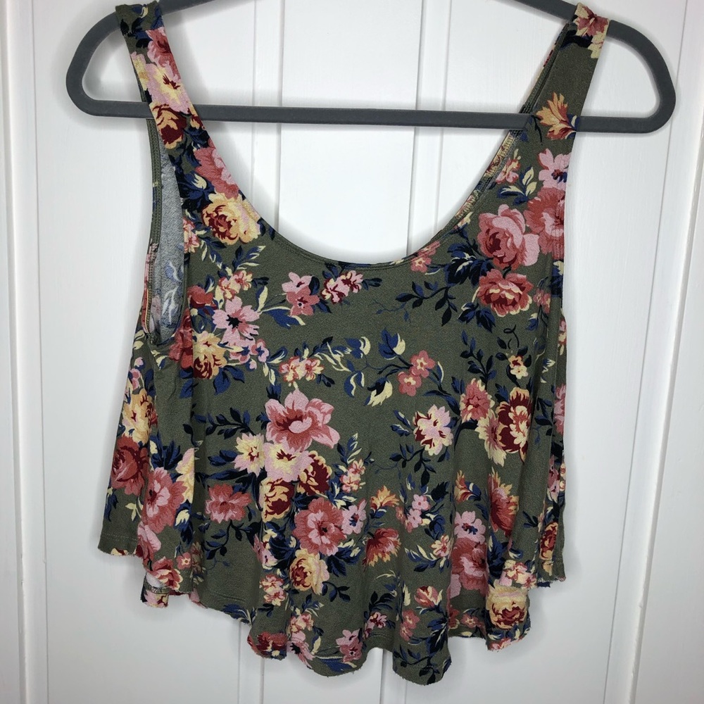 Floral Crop Top